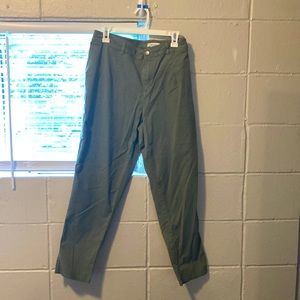 Olive green pants